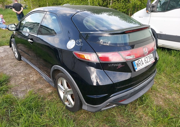 Honda Civic cena 13200 przebieg: 193000, rok produkcji 2009 z Sulechów małe 67